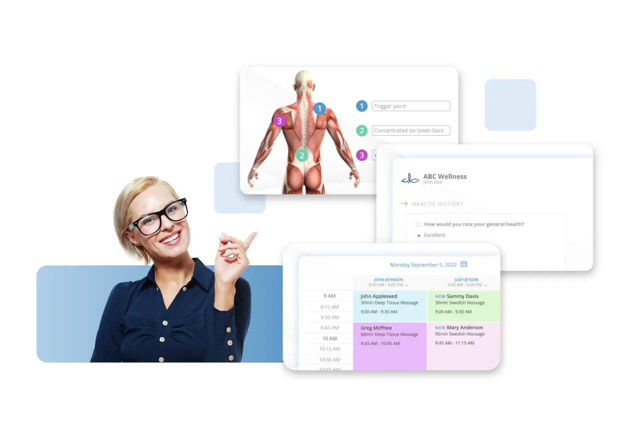 Massage Therapy Software ClinicSense